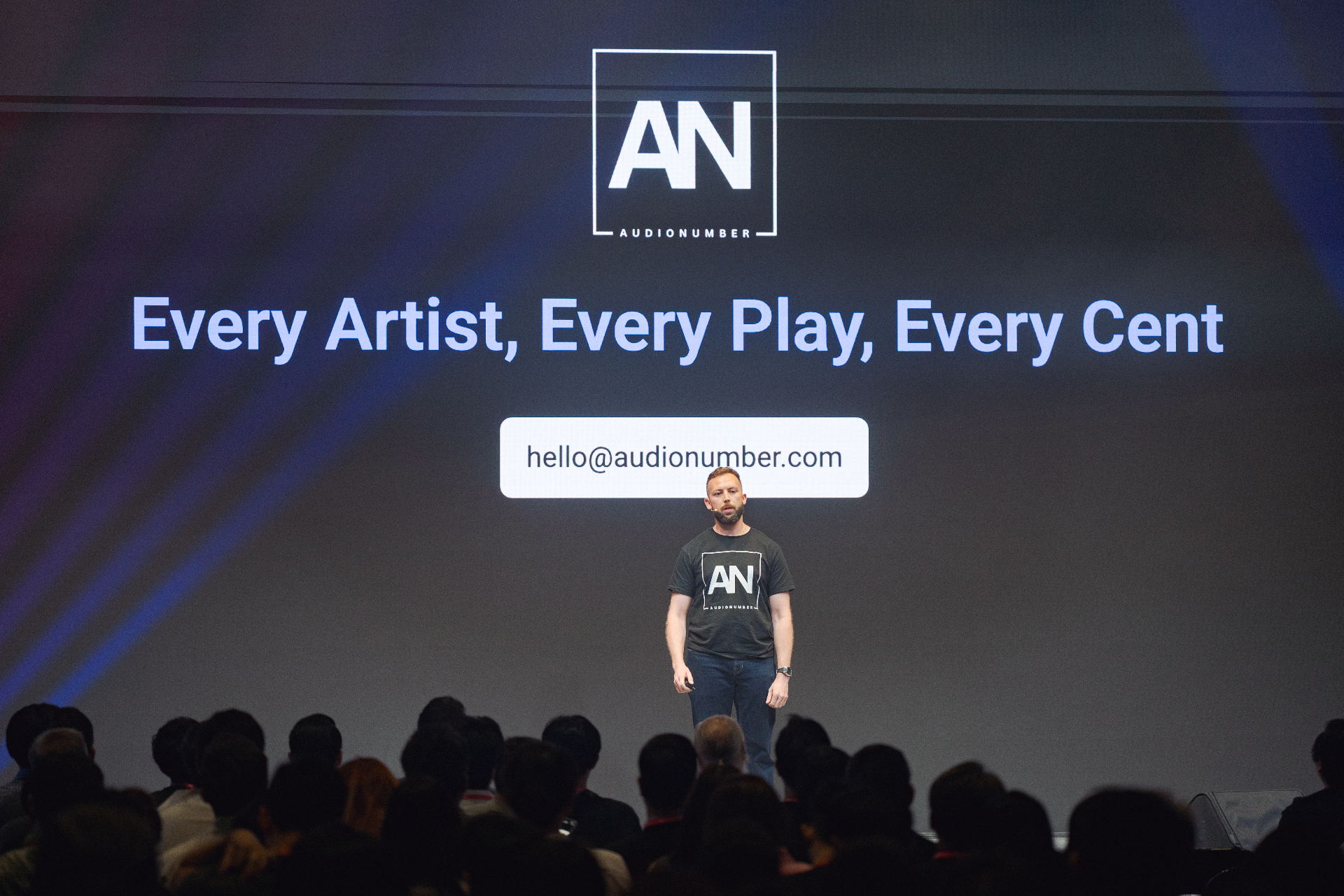 AudioNumber pitch at DemoDay 11